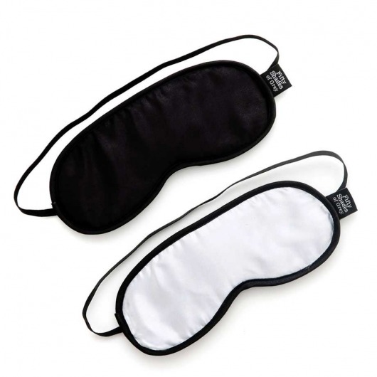 Набор из двух масок на глаза Soft Blindfold Twin Pack - Fifty Shades of Grey - купить с доставкой в Рыбинске