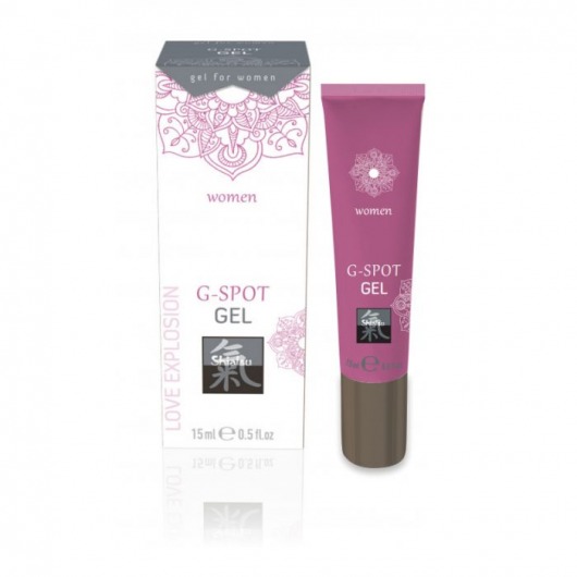 Возбуждающий интимный гель G-SPOT GEL - 15 мл. - Shiatsu - купить с доставкой в Рыбинске