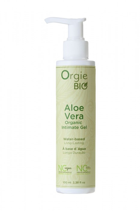 Органический интимный гель ORGIE Bio Aloe Vera с экстрактом алоэ вера - 100 мл. - ORGIE - купить с доставкой в Рыбинске