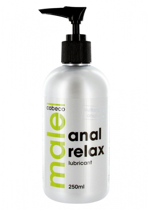 Анальный лубрикант MALE Cobeco Anal Relax Lubricant - 250 мл. - Cobeco - купить с доставкой в Рыбинске