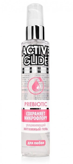 Увлажняющий интимный гель Active Glide Prebiotic - 100 гр. - Биоритм - купить с доставкой в Рыбинске