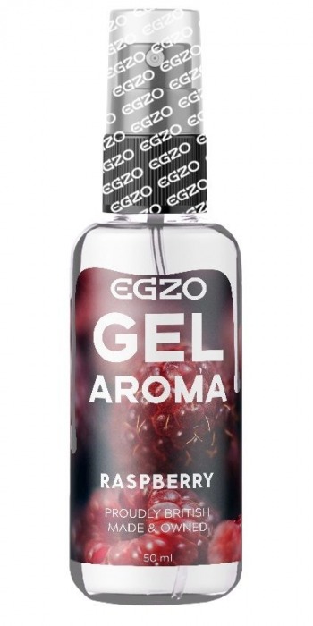 Интимный лубрикант EGZO AROMA с ароматом малины - 50 мл. - EGZO - купить с доставкой в Рыбинске