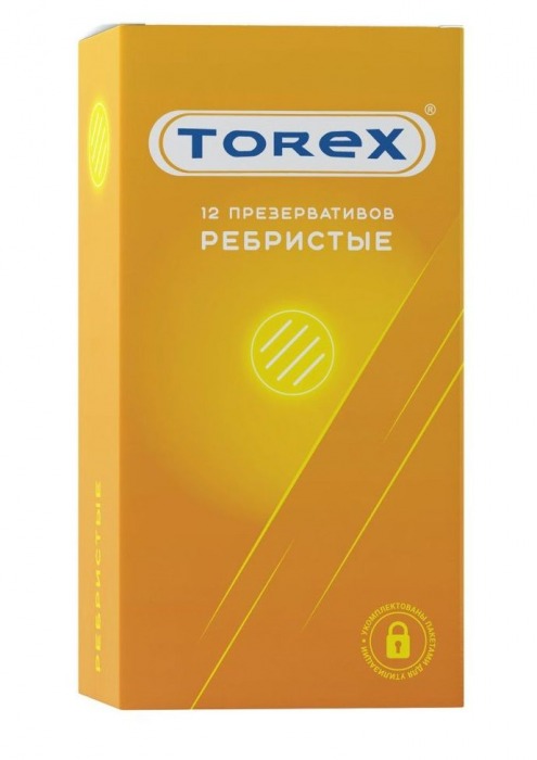 Текстурированные презервативы Torex  Ребристые  - 12 шт. - Torex - купить с доставкой в Рыбинске