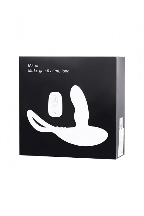 Черный стимулятор простаты Maud с вибрацией - Levett - в Рыбинске купить с доставкой