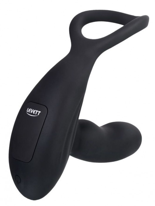 Черный стимулятор простаты Maud с вибрацией - Levett - в Рыбинске купить с доставкой