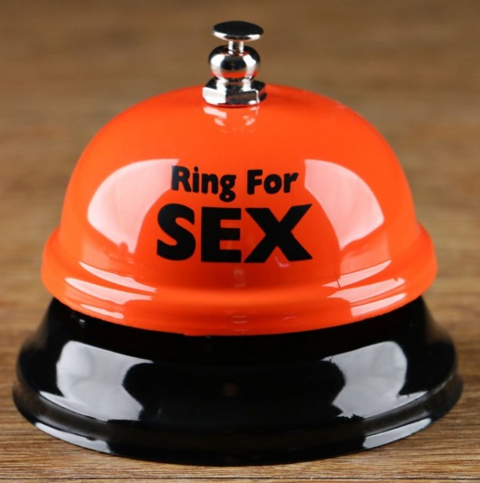 Настольный звонок RING FOR SEX - Сима-Ленд - купить с доставкой в Рыбинске