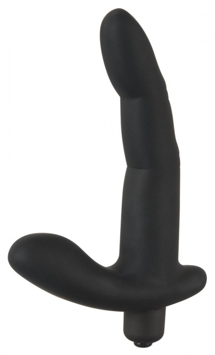 Черный вибромассажер простаты Naughty Finger Prostate Vibe - 13,8 см. - Orion - в Рыбинске купить с доставкой