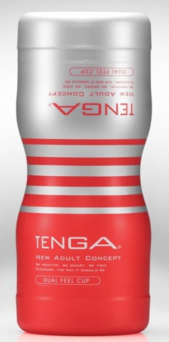 Мастурбатор TENGA Dual Sensation Cup - Tenga - в Рыбинске купить с доставкой