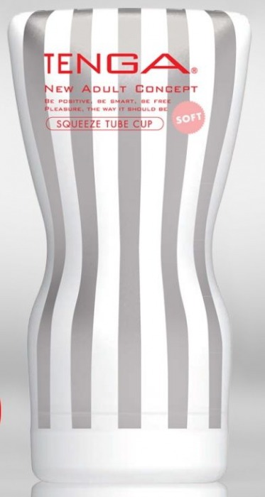 Мастурбатор TENGA Squeeze Tube Cup Soft - Tenga - в Рыбинске купить с доставкой