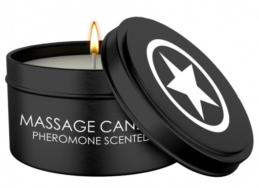 Массажная свеча с феромонами Massage Candle Pheromone Scented - Shots Media BV - купить с доставкой в Рыбинске