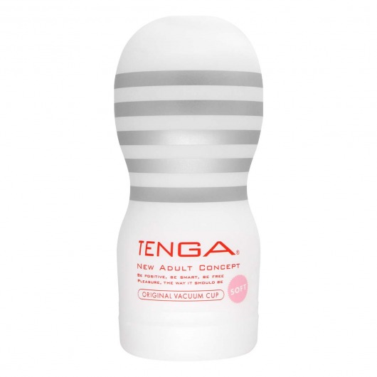 Мастурбатор TENGA Original Vacuum Cup Soft - Tenga - в Рыбинске купить с доставкой