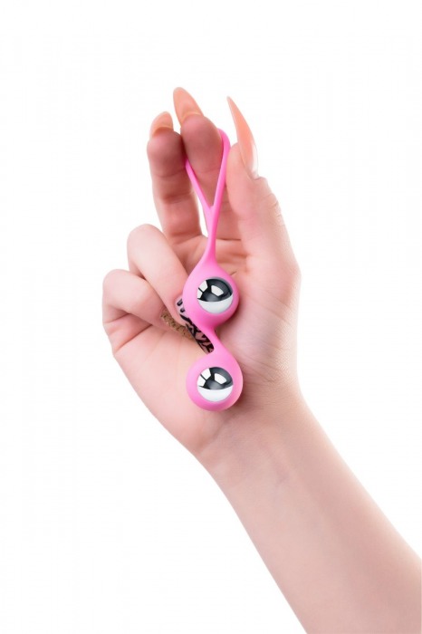 Розовые вагинальные шарики Futa - ToyFa