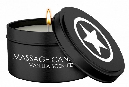 Массажная свеча с ароматом ванили Massage Candle - Shots Media BV - купить с доставкой в Рыбинске