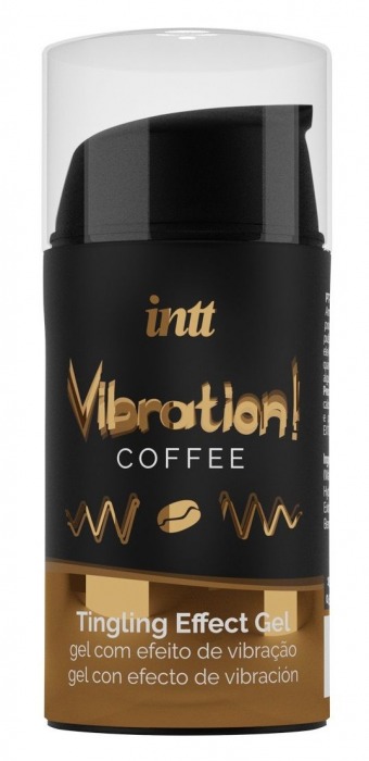 Жидкий интимный гель с эффектом вибрации Vibration! Coffee - 15 мл. - INTT - купить с доставкой в Рыбинске