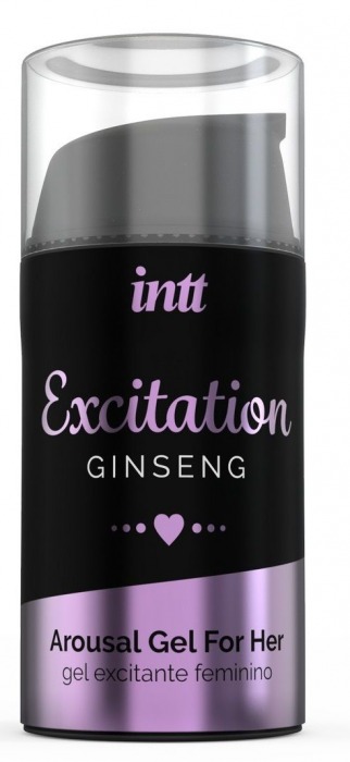 Женский возбуждающий интимный гель Excitation Ginseng - 15 мл. - INTT - купить с доставкой в Рыбинске