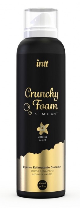 Пенка для массажа Crunchy Foam Stimulant Vanilla - 100 мл. - INTT - купить с доставкой в Рыбинске