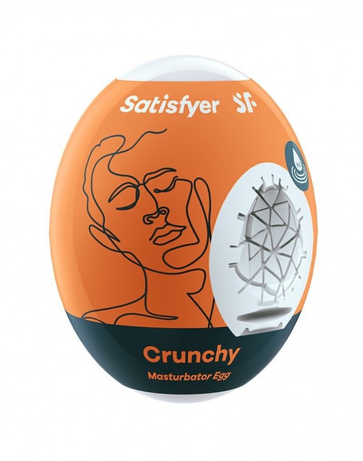 Мастурбатор-яйцо Satisfyer Crunchy Mini Masturbator - Satisfyer - в Рыбинске купить с доставкой