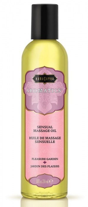 Массажное масло с цветочным ароматом Pleasure Garden - 236 мл. - Kama Sutra - купить с доставкой в Рыбинске