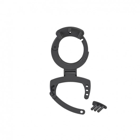 Кольцо с зажимом для мошонки для пояса верности Pubic Enemy - MyStim - купить с доставкой в Рыбинске