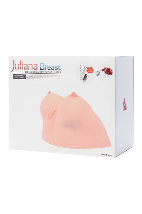Мастурбатор Juliana Breast с вагиной - KOKOS - в Рыбинске купить с доставкой
