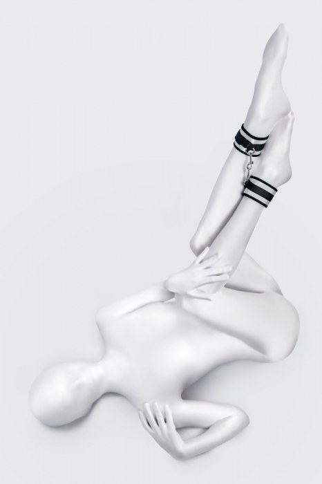 Серебристо-черные оковы Anonymo - ToyFa - купить с доставкой в Рыбинске