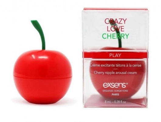 Крем для стимуляции сосков Crazy Love Cherry - 8 мл. - Exsens - купить с доставкой в Рыбинске