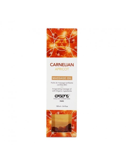Органическое массажное масло CARNELIAN APRICOT - 100 мл. - Exsens - купить с доставкой в Рыбинске