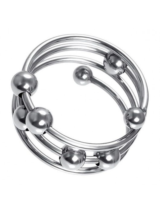 Большое металлическое кольцо под головку пениса - ToyFa - купить с доставкой в Рыбинске