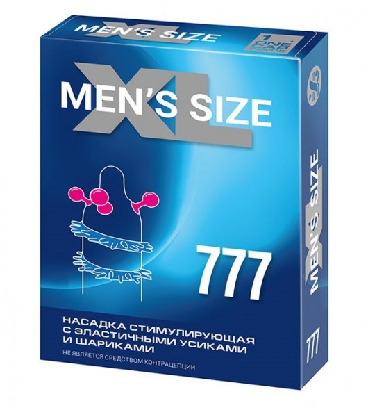 Стимулирующая насадка на пенис MEN SIZE 777 - Sitabella - в Рыбинске купить с доставкой