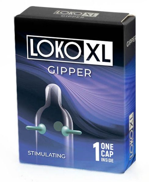 Стимулирующая насадка на пенис LOKO XL GIPPER - Sitabella - в Рыбинске купить с доставкой