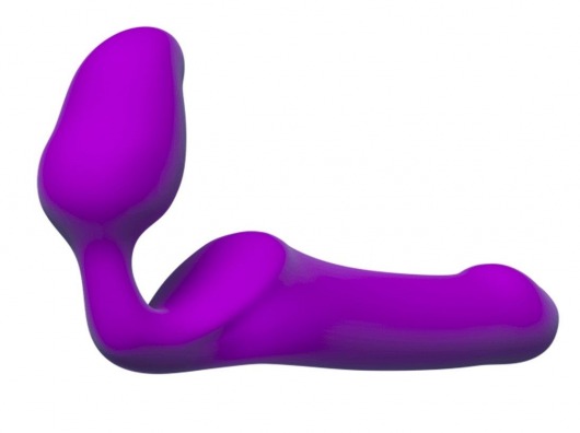Лиловый безремневой страпон Queens M - Adrien Lastic - купить с доставкой в Рыбинске