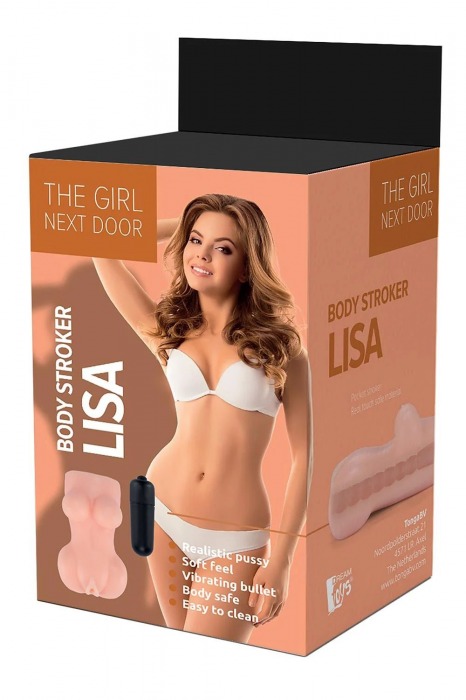 Телесный мастурбатор-вагина Lisa - Dream Toys - в Рыбинске купить с доставкой