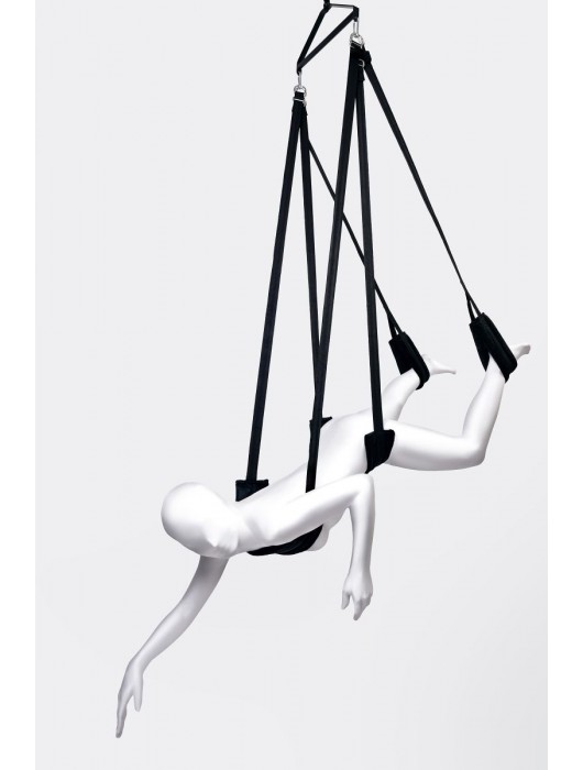 Черные секс-качели Anonymo №0503 - ToyFa - купить с доставкой в Рыбинске