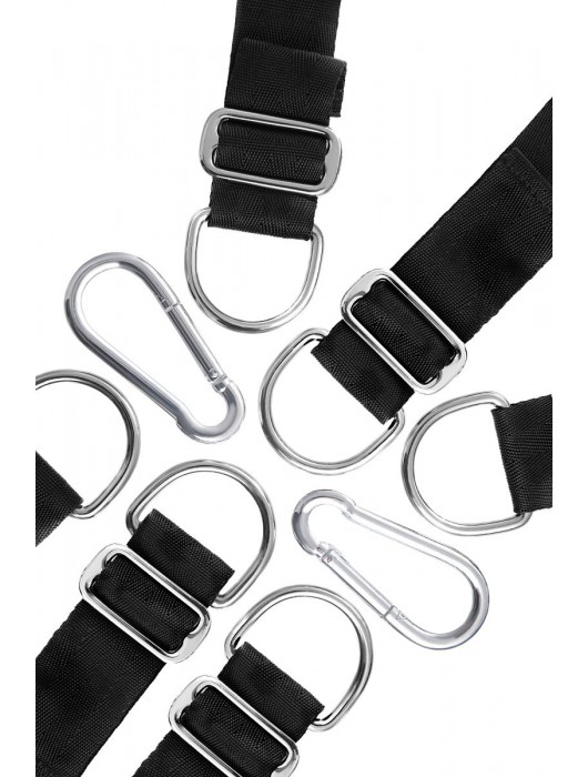 Черные секс-качели Anonymo №0503 - ToyFa - купить с доставкой в Рыбинске