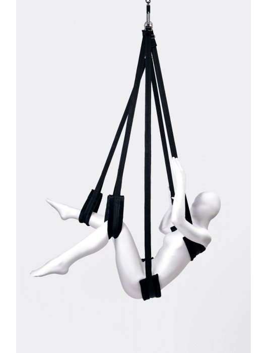 Черные секс-качели Anonymo №0503 - ToyFa - купить с доставкой в Рыбинске