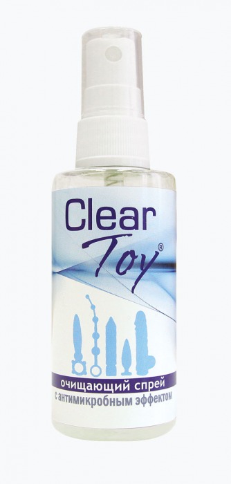 Очищающий спрей Clear Toy с антимикробным эффектом - 100 мл. - Биоритм - купить с доставкой в Рыбинске