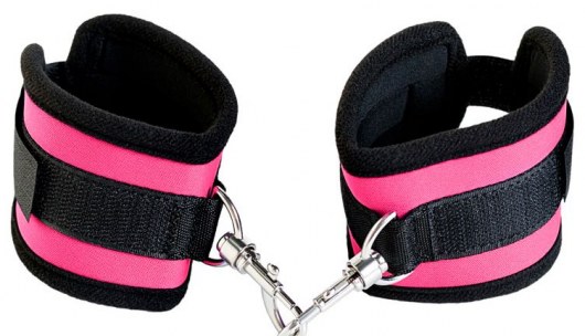 Оковы на ноги из неопрена розового цвета - ToyFa - купить с доставкой в Рыбинске