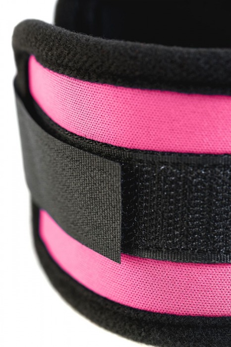 Оковы на ноги из неопрена розового цвета - ToyFa - купить с доставкой в Рыбинске
