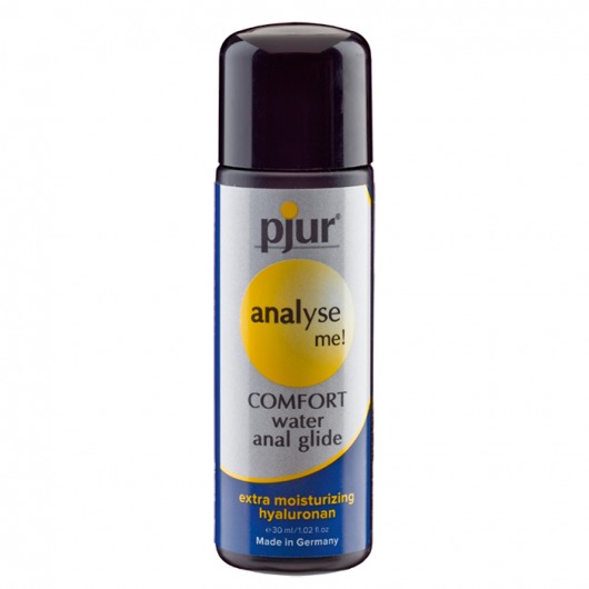 Анальный лубрикант pjur ANALYSE ME Comfort Water Anal Glide - 30 мл. - Pjur - купить с доставкой в Рыбинске