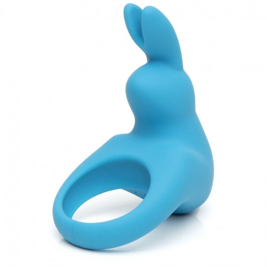 Голубое эрекционное виброкольцо Happy Rabbit Rechargeable Rabbit Cock Ring - Happy Rabbit - в Рыбинске купить с доставкой