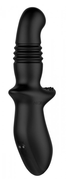 Черный вибромассажер простаты Nexus Thrust с возвратно-поступательными движениями - Nexus Range - в Рыбинске купить с доставкой