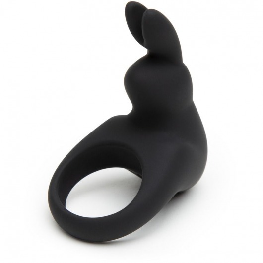 Черное эрекционное виброкольцо Happy Rabbit Rechargeable Rabbit Cock Ring - Happy Rabbit - в Рыбинске купить с доставкой