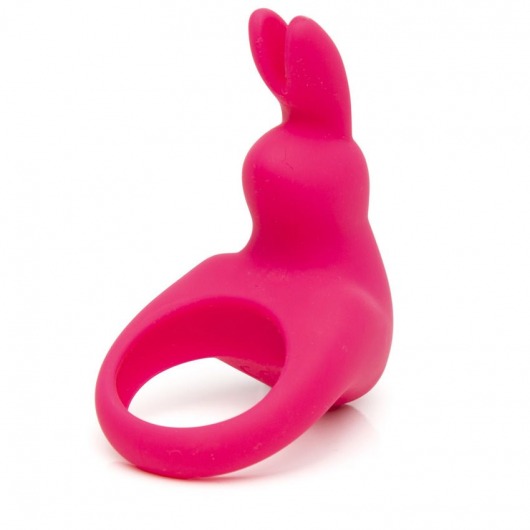 Розовое эрекционное виброкольцо Happy Rabbit Rechargeable Rabbit Cock Ring - Happy Rabbit - в Рыбинске купить с доставкой