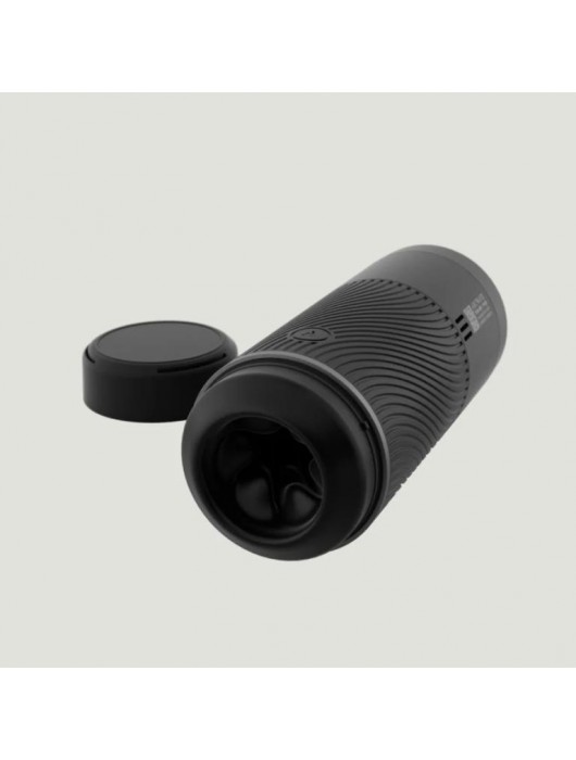 Черный мастурбатор с контролем всасывания Arcwave Pow Stroker - Arcwave - в Рыбинске купить с доставкой