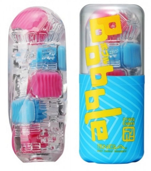 Мастурбатор Tenga Bobble Crazy Cubes - Tenga - в Рыбинске купить с доставкой