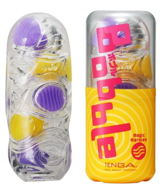 Мастурбатор Tenga Bobble Magic Marbles - Tenga - в Рыбинске купить с доставкой