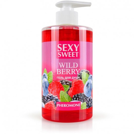 Гель для душа Sexy Sweet Wild Berry с ароматом лесных ягод и феромонами - 430 мл. -  - Магазин феромонов в Рыбинске