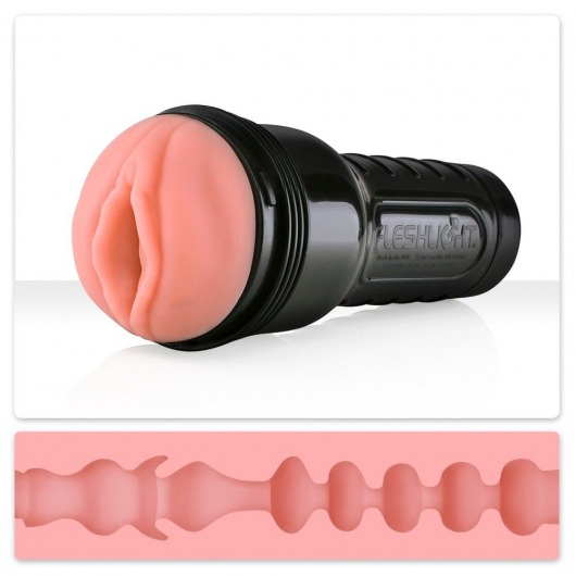 Мастурбатор-вагина Fleshlight - Pink Lady Mini-Lotus - Fleshlight - в Рыбинске купить с доставкой