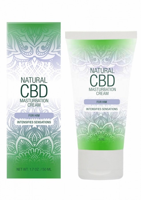 Крем для мастурбации для мужчин Natural CBD Masturbation Cream For Him - 50 мл. - Shots Media BV - купить с доставкой в Рыбинске