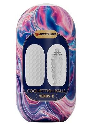 Мастурбатор в форме яйца Coquettish Balls - Baile - в Рыбинске купить с доставкой